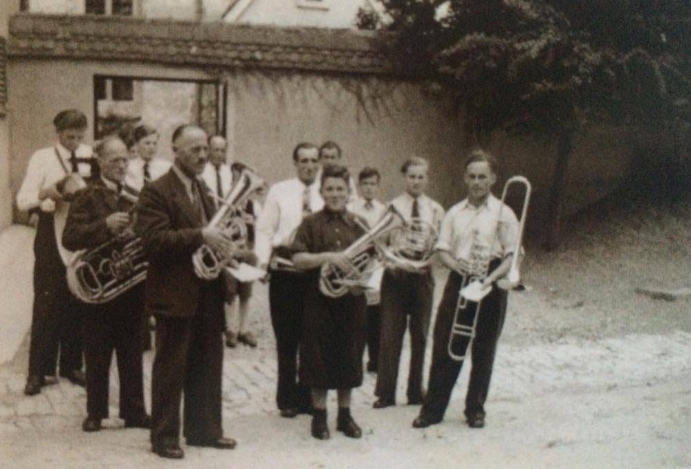 Der Musikverein im Jahre 1950