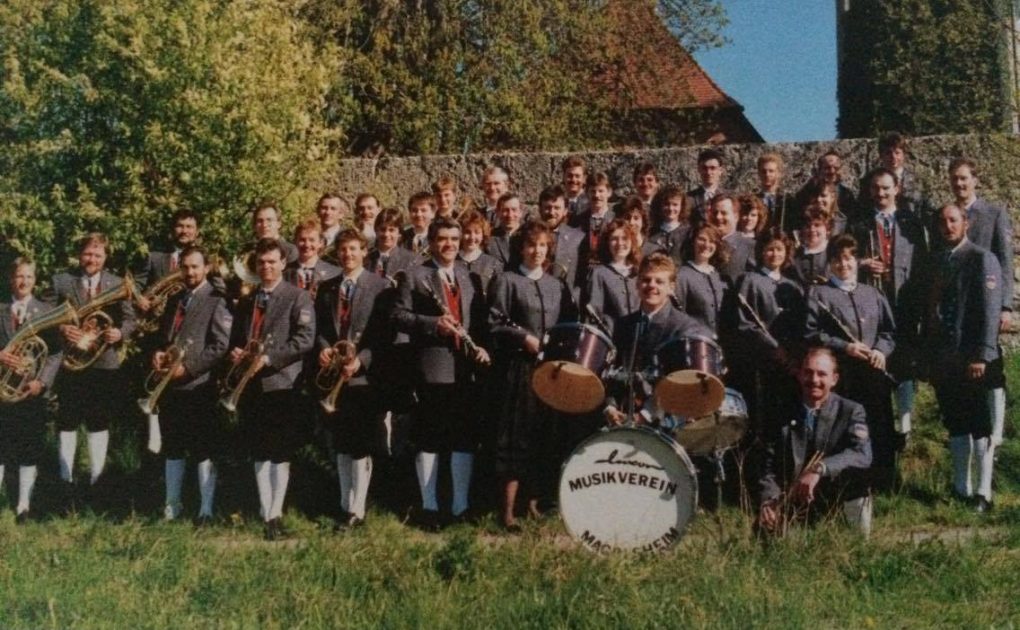 Der Musikverein im Jahr 1990